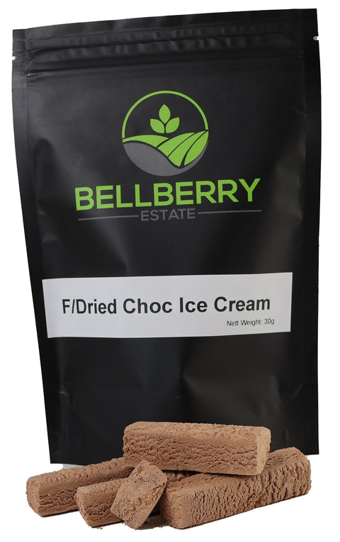 Freeze Dried Chocolate Ice Cream