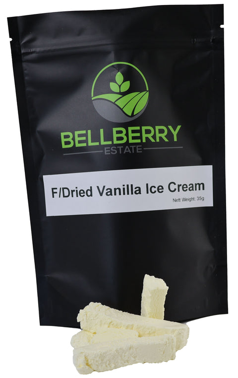 Freeze Dried Vanilla Ice Cream